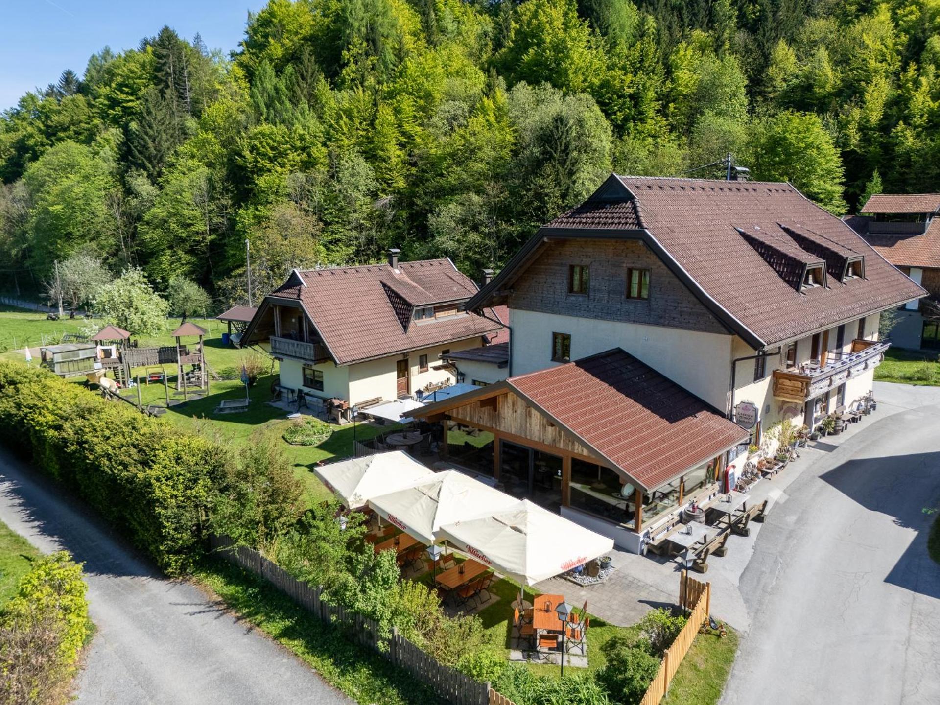 Gasthof Martinihof Latschach ober dem Faakersee Esterno foto